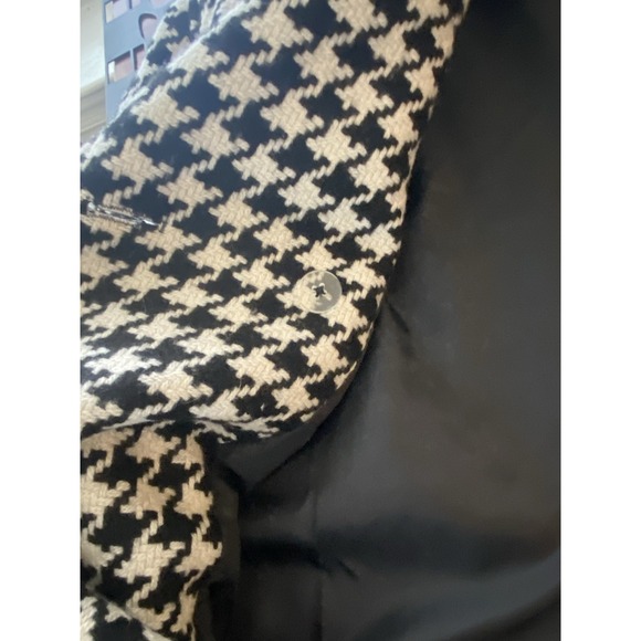 Jessica London Classic Houndstooth Pea Coat - Picture 9 of 9